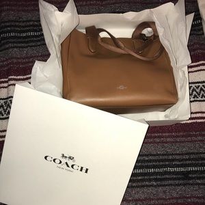 NWT Coach Saddle Derby Bag